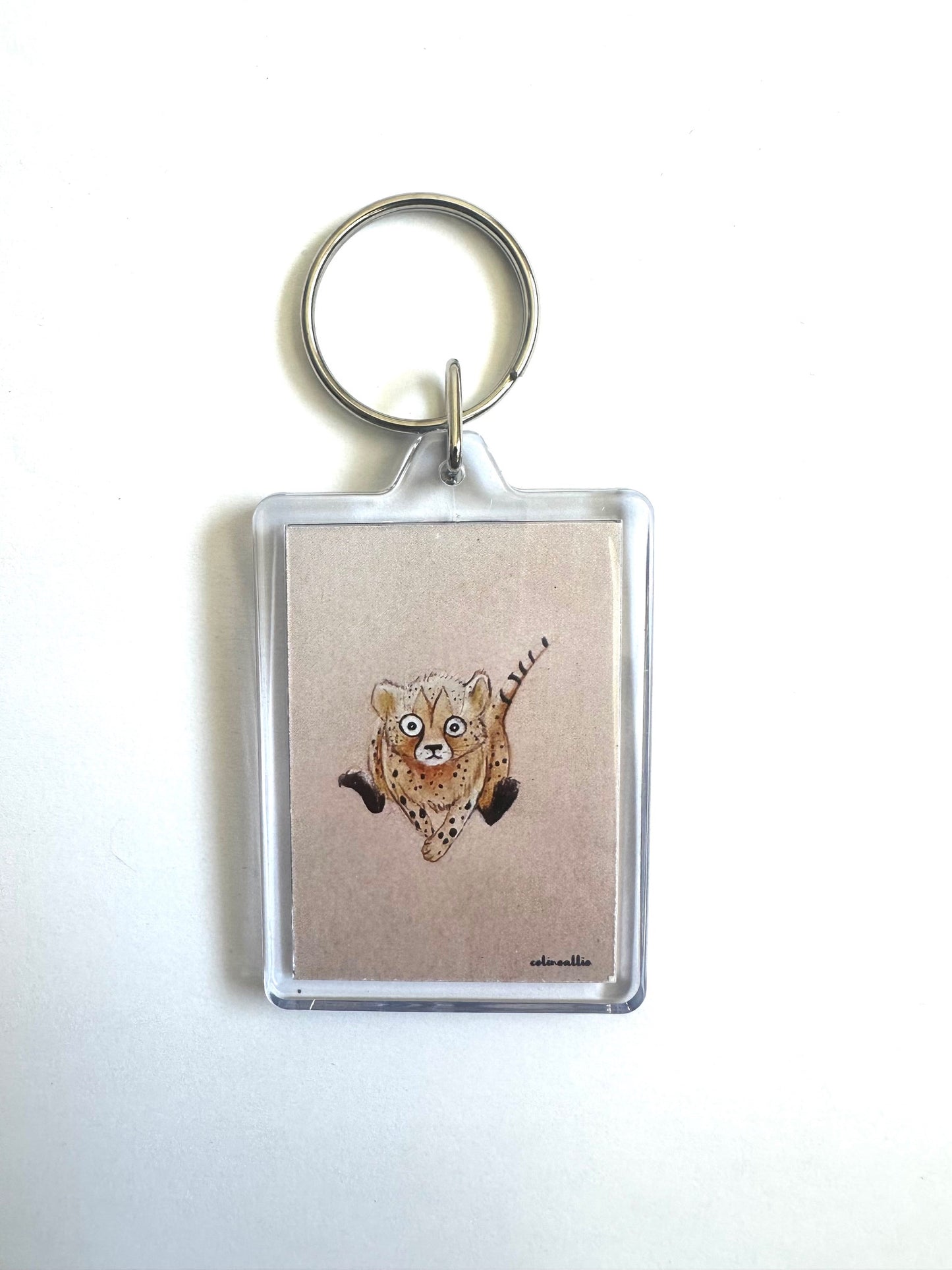 Porte clef guépard