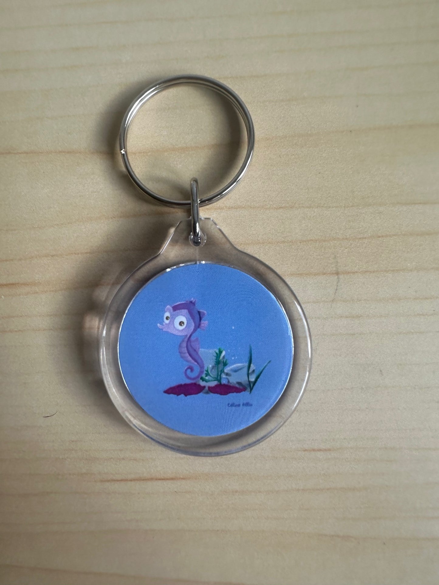 Porte clef hippocampe