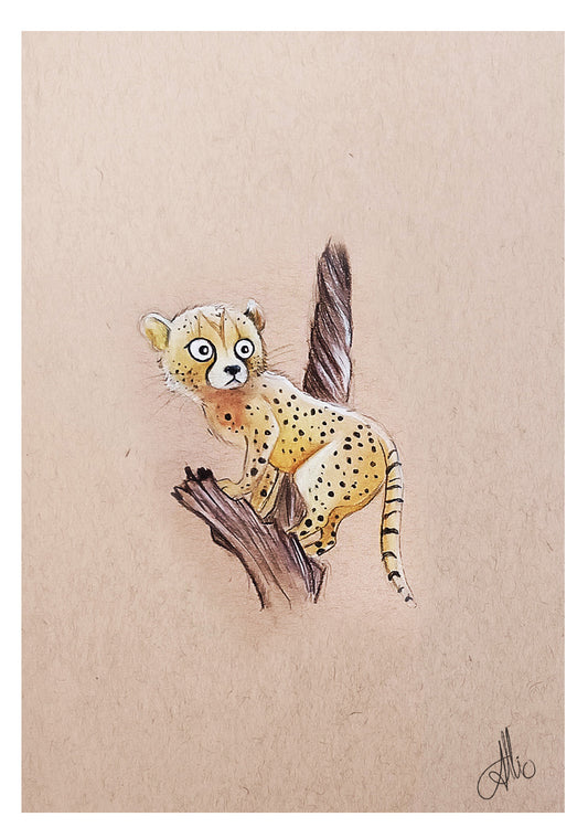 Guépard arbre fichier PDF